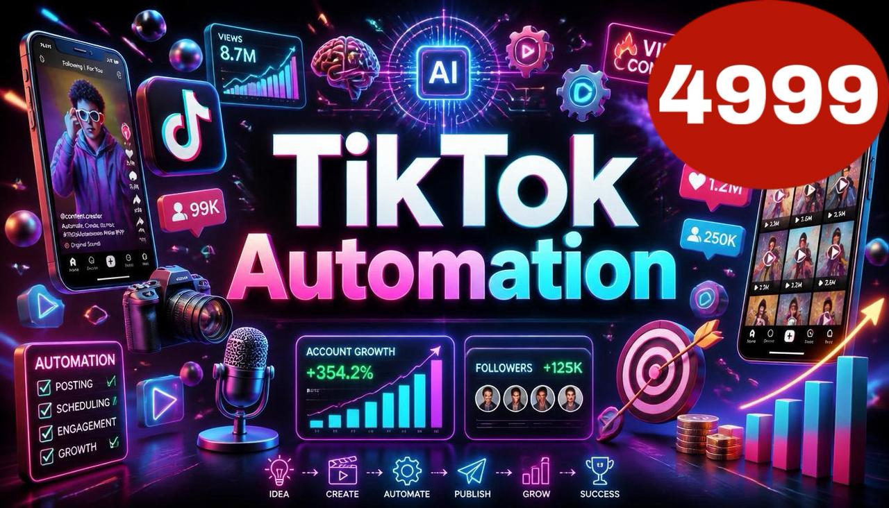 TikTok Automation Course